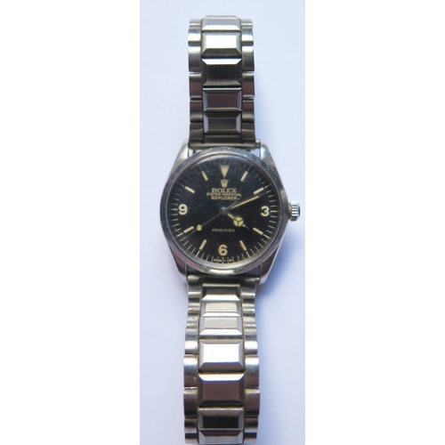 647d - A Gent's Rolex Explorer Steel Cased Wristwatch, ref: 5500, case no. 5090091, 1570 movement no. D9931... 