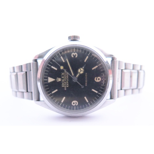 647d - A Gent's Rolex Explorer Steel Cased Wristwatch, ref: 5500, case no. 5090091, 1570 movement no. D9931... 