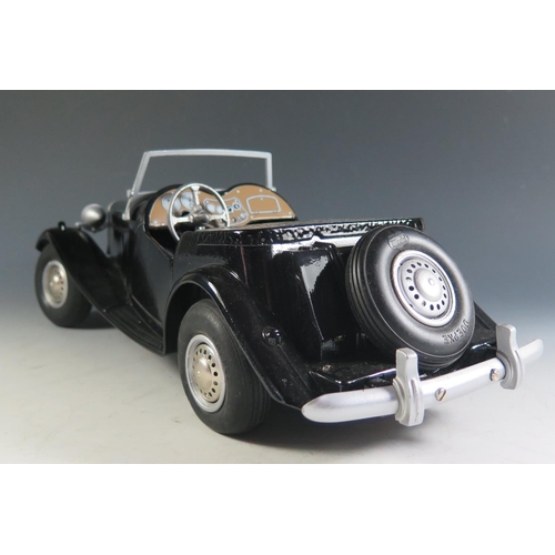 112 - A Large Scale Kit Model of a MG TD in Black made by Chas. WM. Doepke Manufacturing Co of Rossmore Oh... 