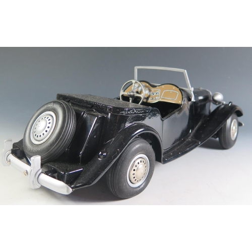 112 - A Large Scale Kit Model of a MG TD in Black made by Chas. WM. Doepke Manufacturing Co of Rossmore Oh... 