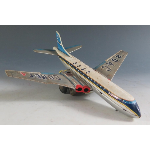 148 - A Metal Toy Airplane Made by Victory (23cm approx wingspan).