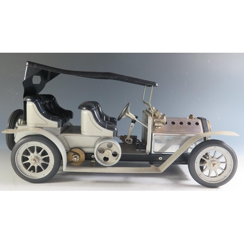 159 - A Mamod 4 Seater Limousine Live Steam Car Created with the Rolls Royce Silver Ghost in Mind (Not Tes... 