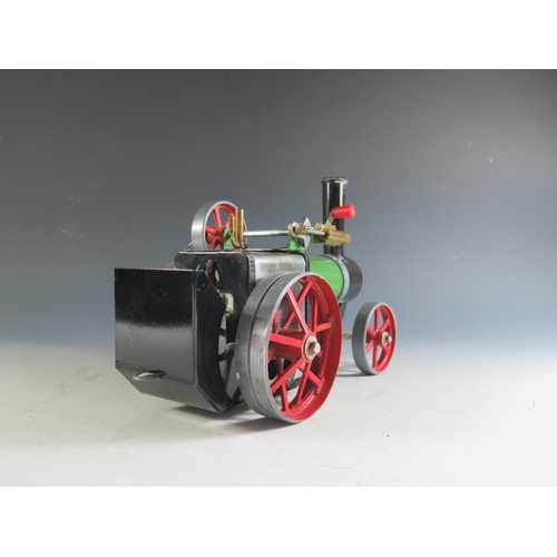 162 - A Mamod TE1A Traction Engine, Live Steam Engine (Untested)