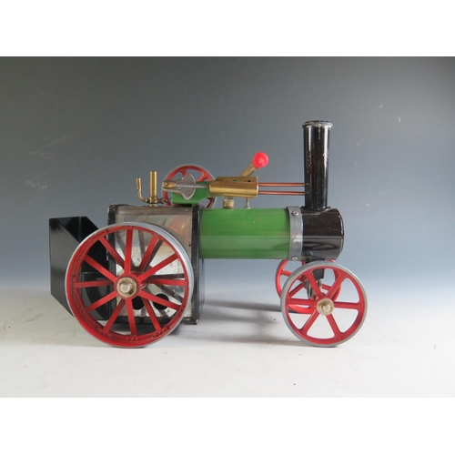 162 - A Mamod TE1A Traction Engine, Live Steam Engine (Untested)