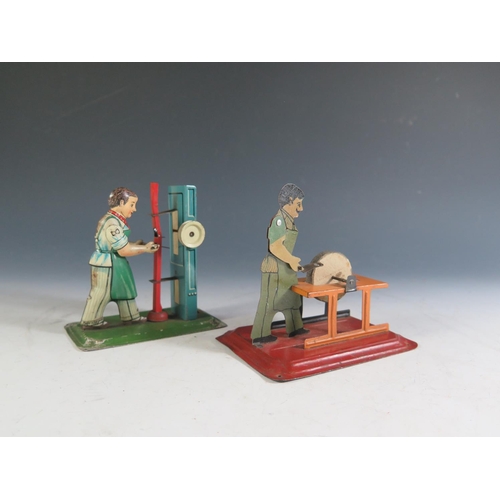 179 - Two Tinplate Working Men.