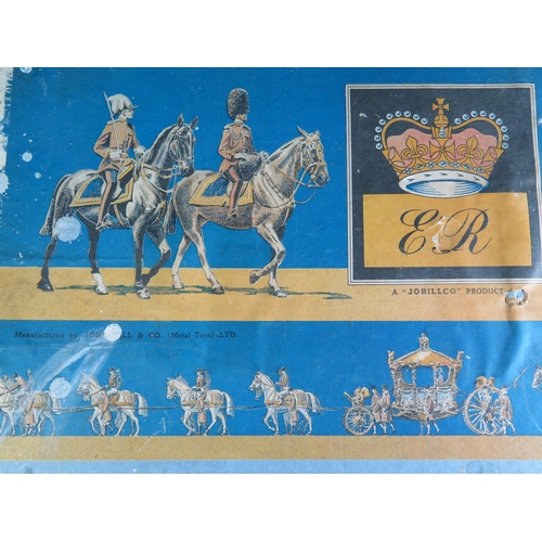 181 - A Johillco (John Hill & Co) Queen Elizabeth II Coronation Set in it's Original Box