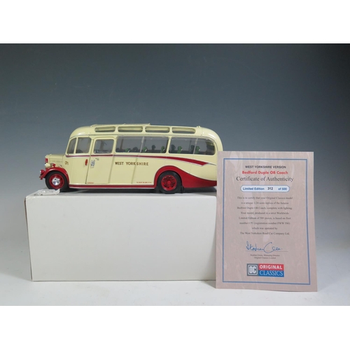 232 - An OC Original Classics 1:24 Scale The Famous Bedford Duple OB Coach - FWW 596 West Yorkshire. Appea... 