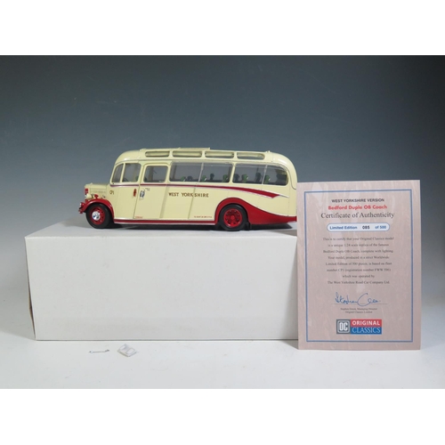 238 - An OC Original Classics 1:24 Scale The Famous Bedford Duple OB Coach - FWW 596 West Yorkshire. Appea... 