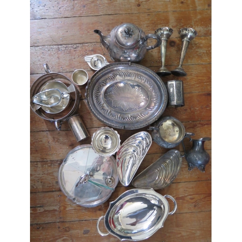 397 - A Selection of Silver Plated Ware