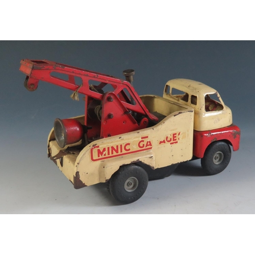 58 - A Triang Minic No. 3 Bedford  Breakdown Truck with Push n' Go Motor