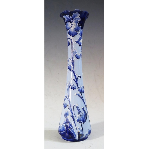 681 - A MacIntyre Florian Ware Vase, 25cm. Chip to rim.