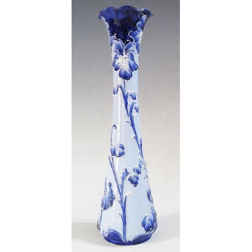 681 - A MacIntyre Florian Ware Vase, 25cm. Chip to rim.