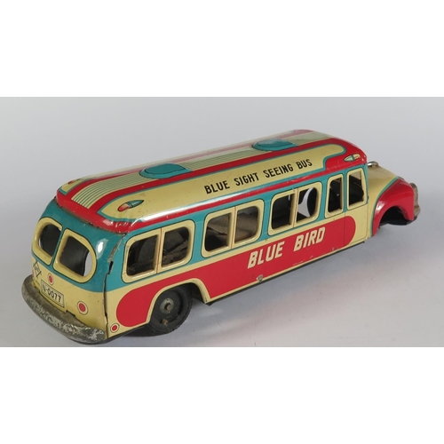 73 - A Scarce Daiya Tinplate Bus 