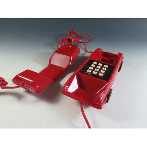 97 - An Unusual D.M. Baylin Trading Plastic Mercedes Sports Car Telephone Made in Hong Kong (22.5cm appro... 