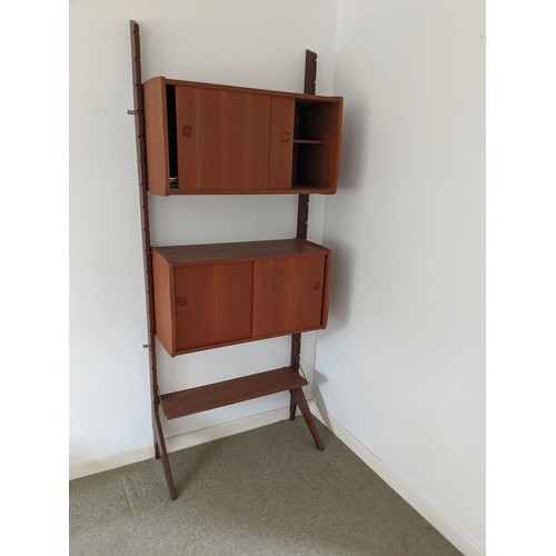 686 - Two 1970's Beaver & Tapley Floating Wall Units