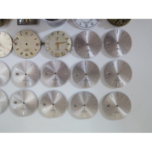 532D - A Selection of LONGINES Parts including movements and dials