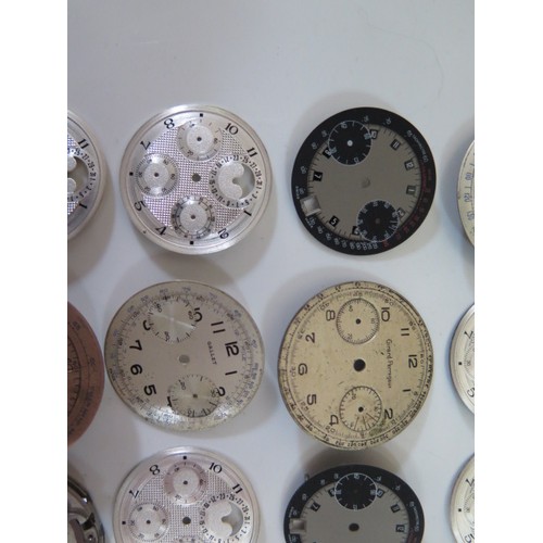 532F - A Selection of Brietling, Gallet, Orava, Girard-Perregaux and other Movements and Dials including Br... 