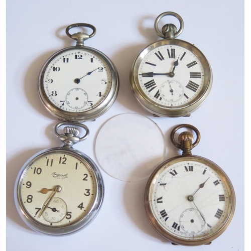 527 - Four Pocket Watches, need attention