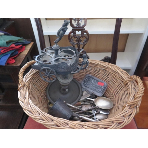 1070 - A Selection of Silver Handled and Plated Flatware etc.