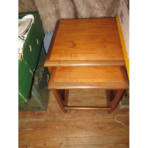 1081 - A Teak Nest of Two Tables