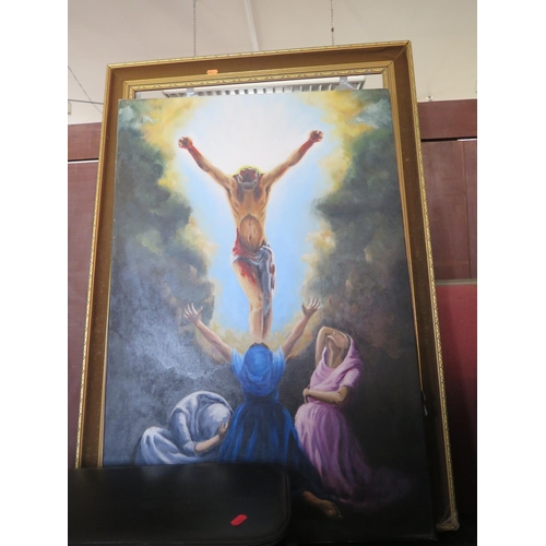 1099 - Crucifixion Painting