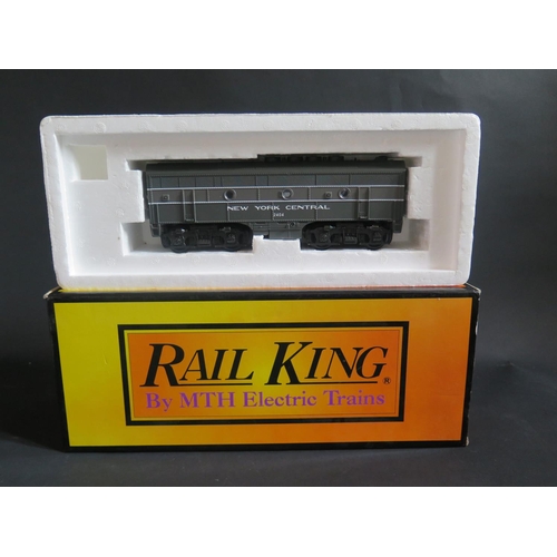 233 - A Rail King by MTH Electric Trains F-3 B-Unit Diesel New York Central RK-2010B 3-Rail. Mint/near min... 