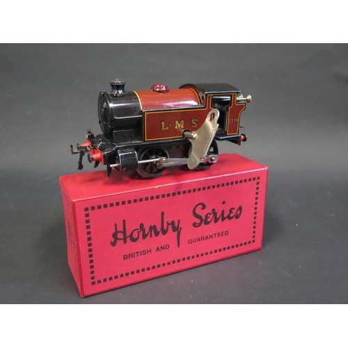 242 - A Hornby O Gauge Clockwork Train Type 101 0-4-0 Tank Locomotive LMS 2270 in excellent working condit... 