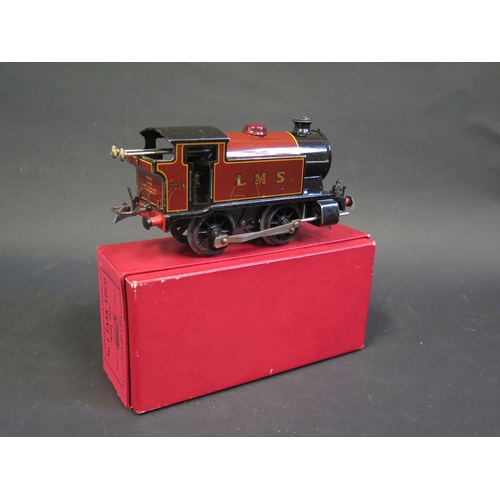 242 - A Hornby O Gauge Clockwork Train Type 101 0-4-0 Tank Locomotive LMS 2270 in excellent working condit... 