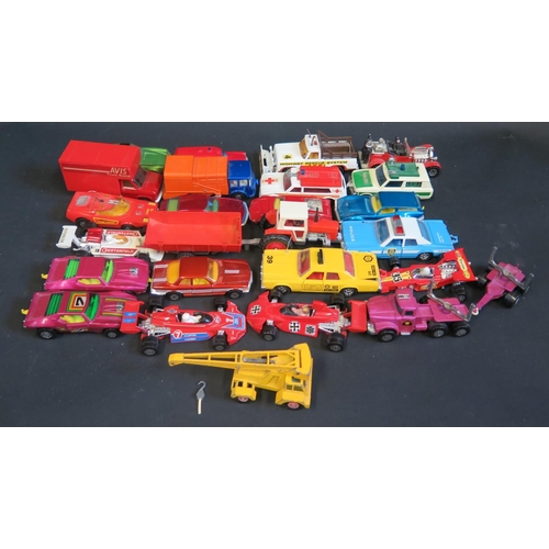 272 - A Collection of Matchbox Super Kings, Speed Kings etc. Cars, Racing Cars etc.