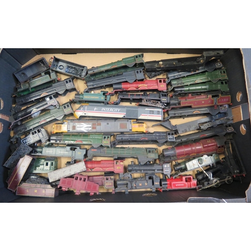 296 - A Box of OO Gauge Locomotive Body and Tender Shells.