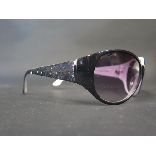 745B - A Pair of Star Sunglasses by Julien Macdonald 4239-56 (cased) and pair of bloc F204 sunglasses