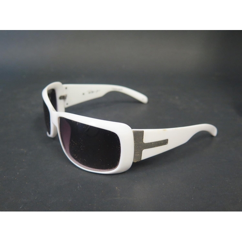 745B - A Pair of Star Sunglasses by Julien Macdonald 4239-56 (cased) and pair of bloc F204 sunglasses