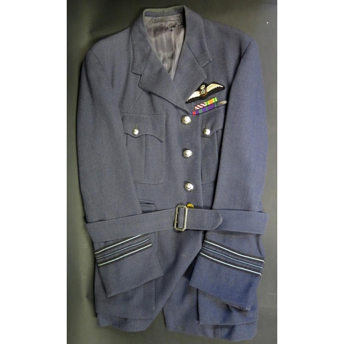 772 - An R.A.F. No. 1 Uniform having belonged to Sq. Ldr. K.E. Appleford AFC