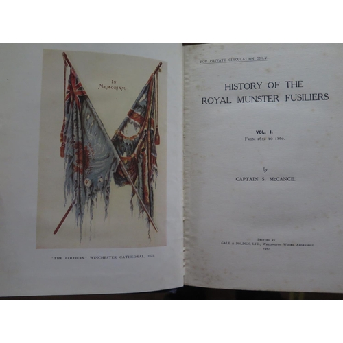 771A - History of The Royal Munster Fusiliers in two volumes, Gale & Polden 1927