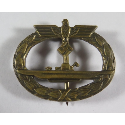 783f - A WWII German U-Boat Badge (Schwerin)