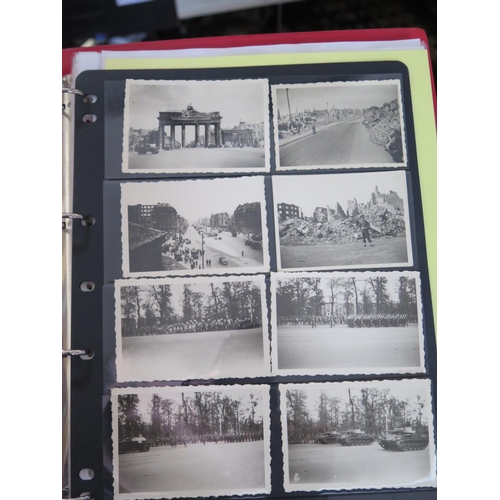 789E - A WWII Photograph Album of The Berlin Victory Parage etc.