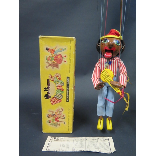 112 - A Pelham Puppet Minstrel Type SM in Box