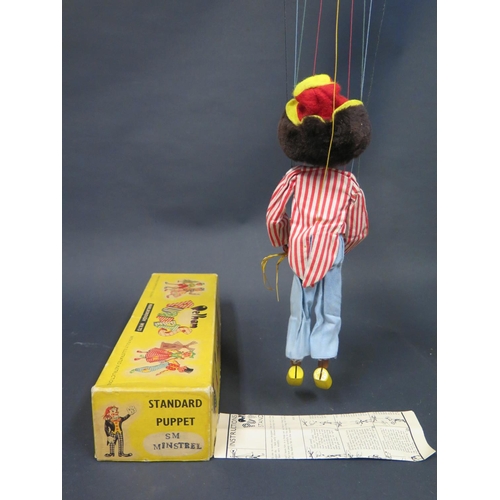 112 - A Pelham Puppet Minstrel Type SM in Box