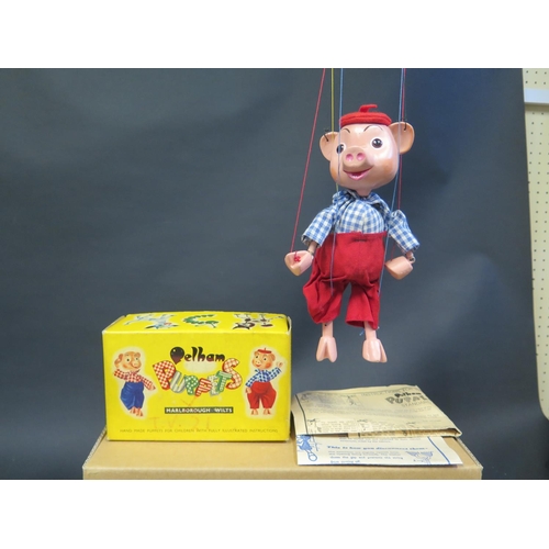 127A - A Pelham Puppet Pinky in Box with Instructions