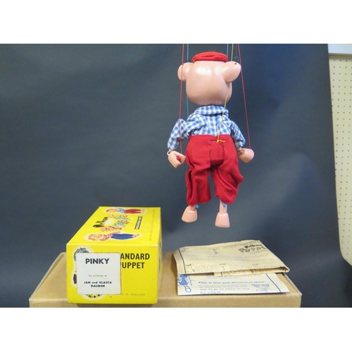 127A - A Pelham Puppet Pinky in Box with Instructions