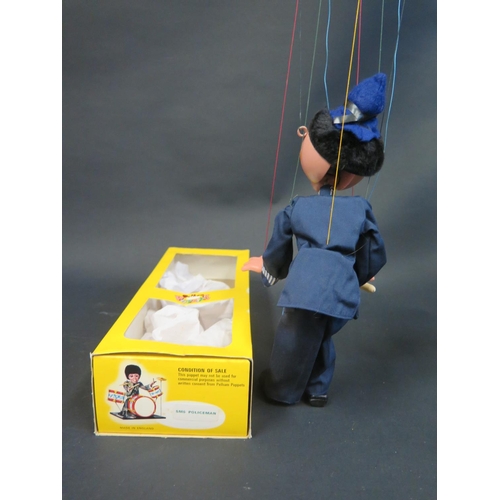 140 - A Pelham Puppet SM6 Policeman in Box with Instructions