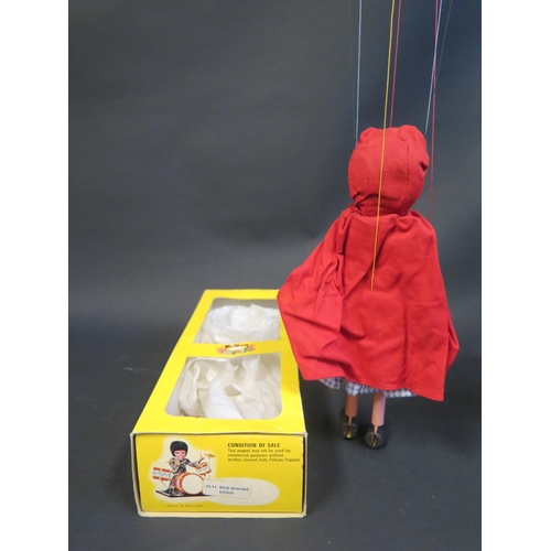 144 - A Pelham Puppet SL11 Red Riding Hood in Box