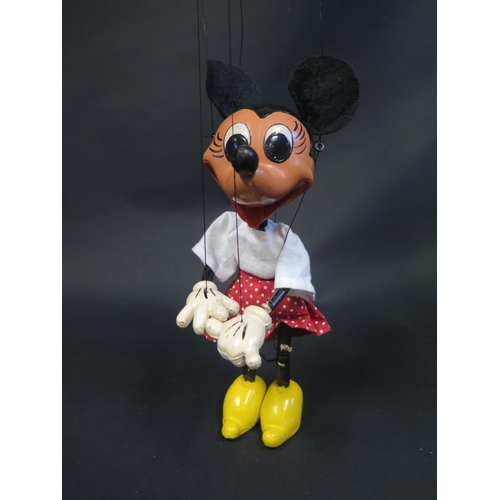 156 - An Early Pelham Puppet Minnie Mouse Walt Disney