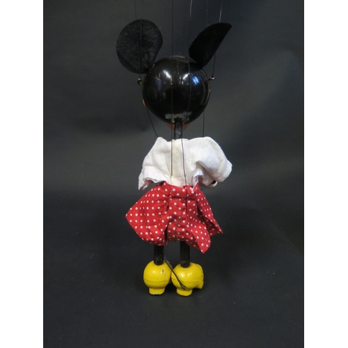 156 - An Early Pelham Puppet Minnie Mouse Walt Disney