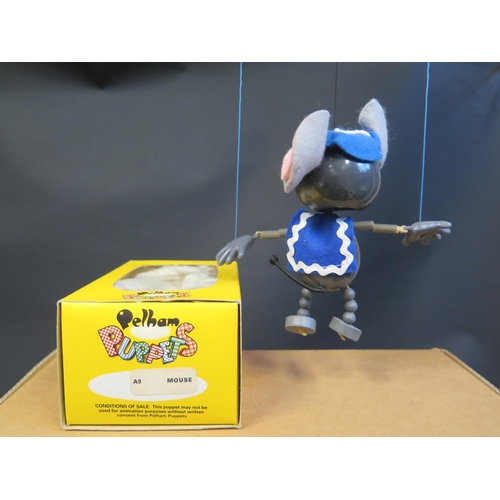 163 - A Pelham Puppet A9 Mouse in Box