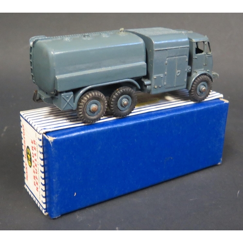 192 - A Dinky Toys No. 642 Pressure Refueller. Good+ in excellent original blue stripe box.