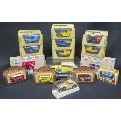 227a - A Selection of Matchbox Models of Yesteryear, Corgi etc. Boxed.