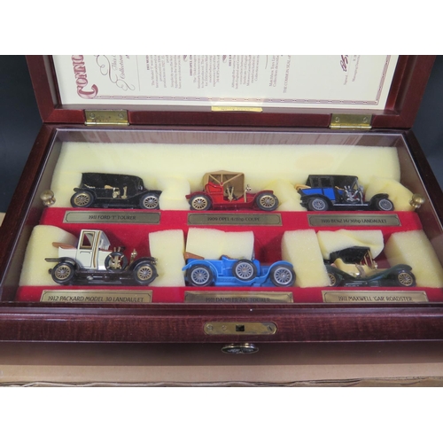 229 - A Matchbox Models of Yesteryear The Unique Connoisseur's Collection in Original Wooden Display Box a... 