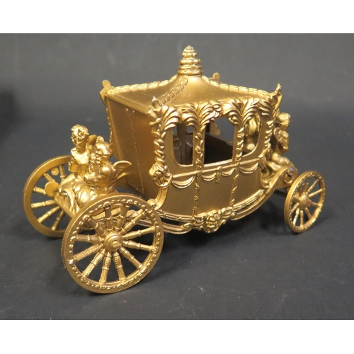 231 - A Very Rare Lesney Large Scale Coronation Coach with Early Cast King and Queen (Only 200 issued) plu... 