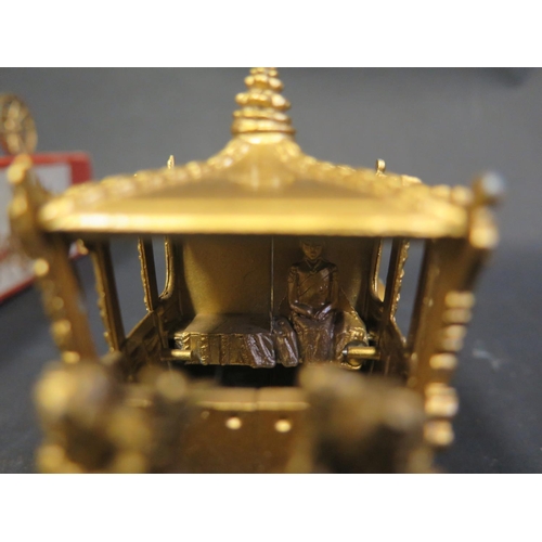 231 - A Very Rare Lesney Large Scale Coronation Coach with Early Cast King and Queen (Only 200 issued) plu... 